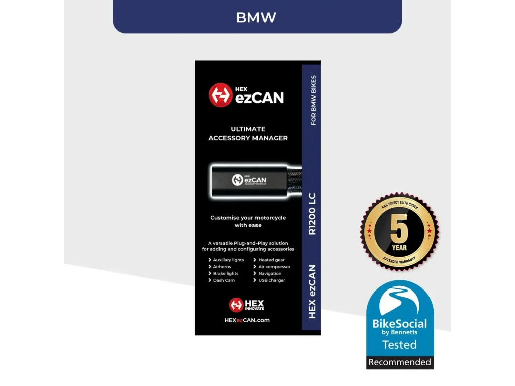 HEX ezCAN for BMW R1200GS LC R1250GS