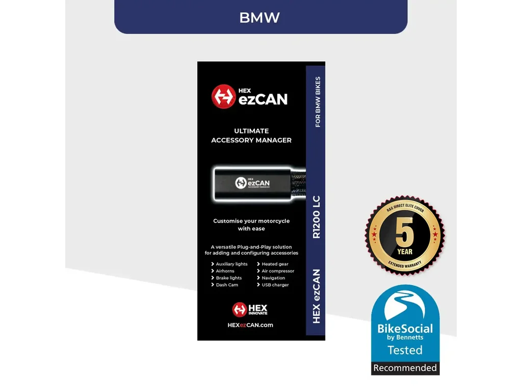 HEX ezCAN for BMW R1200GS LC R1250GS