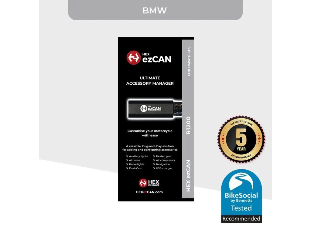 HEX ezCAN pro BMW R1200GS 05-12